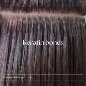 Keratin Bonds Hair Extensions Image London 