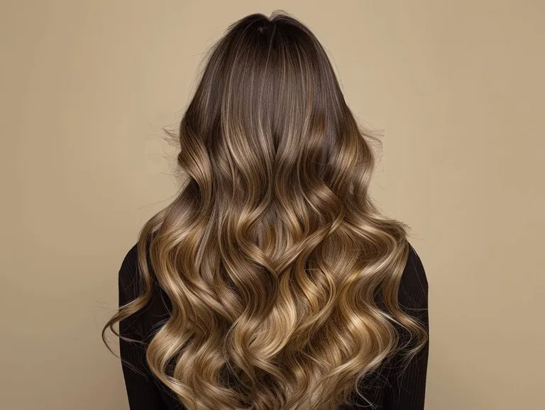 Full head balayage package with freshly toned glossy finish at Image London