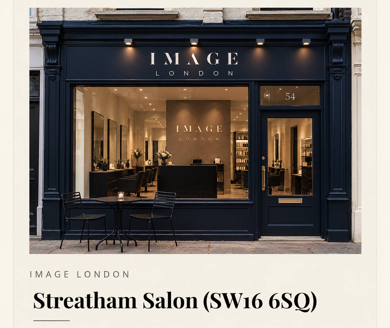 Image London Streatham salon